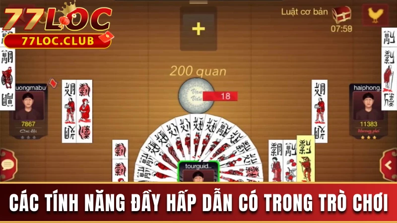 Chơi Chắn Thả Ga Mang Về Vô Vàn Phần Thưởng Cực Đã 4 Các tính năng đầy hấp dẫn có trong trò chơi