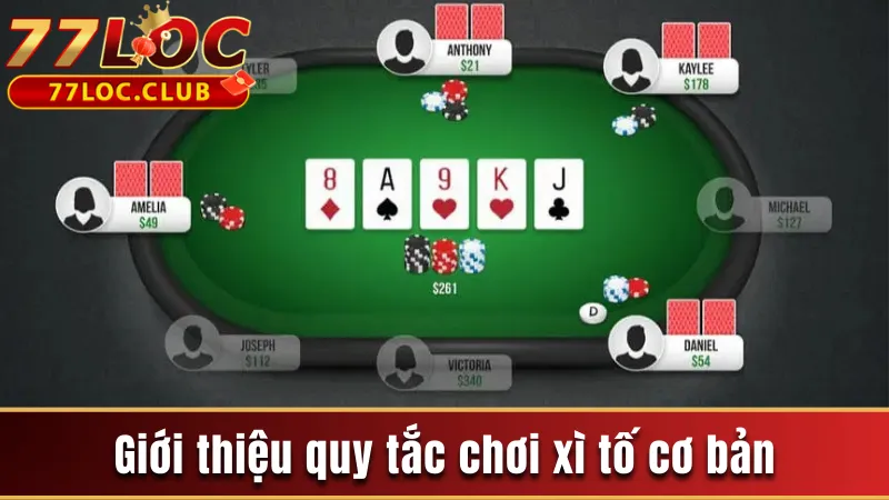 Giới thiệu quy tắc chơi xì tố cơ bản