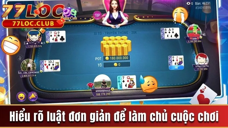 Luật Chơi Xì Tố Và Bí Quyết Thắng Lớn Chưa Ai Nói Bạn 3 Hiểu rõ luật đơn giản để làm chủ cuộc chơi