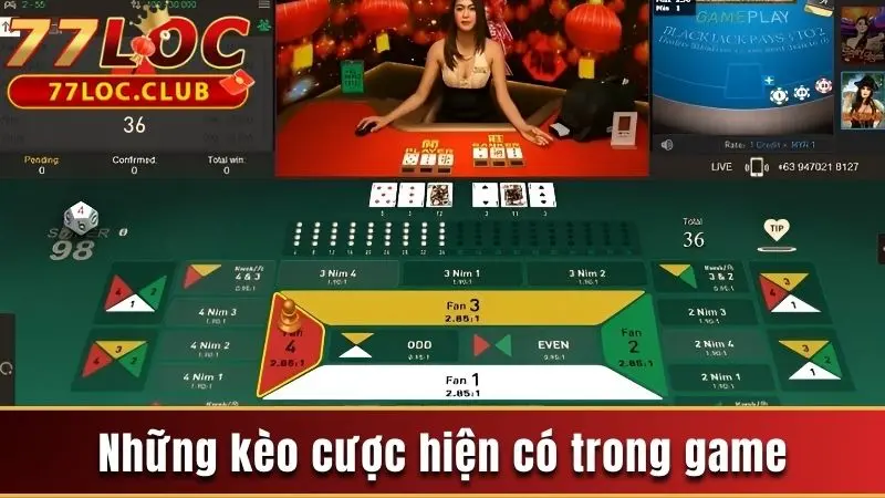 Giới Thiệu Fantan Cùng Cách Chơi Game Chi Tiết Nhất Hiện Nay 4 List 5 cửa cược hiện có trong trò chơi